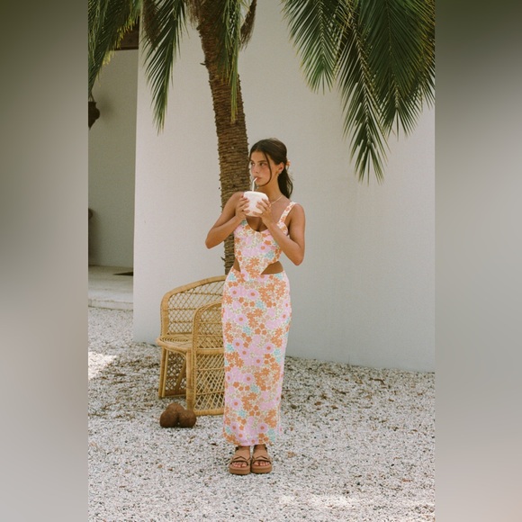 NWT Sabo Elaine Midi Skirt (S) - Picture 3 of 7